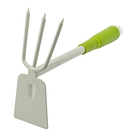 MIVOS Doppelhacke aus Stahl für Garten Cover