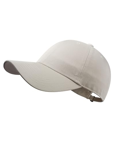 Image of GADIEMKENSD Unstructured Baseball Cap Adjustable Running Hat for Men Women Cotton Dad Plain Outdoors Activities 6 7 /8-7 3 /4