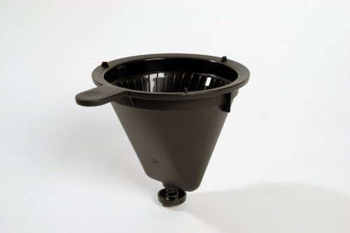 Ersatz Kaffeefilter Filter mit Tropfstop für Gourmet HD5400 HD5405 - schwarz