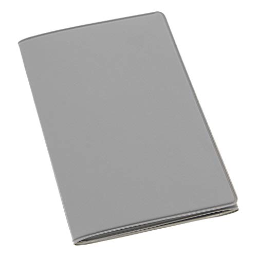 HABILL-AUTO Etui PVC Gomme pour Carte Grise (133x264 mm) Gris Clair Cover