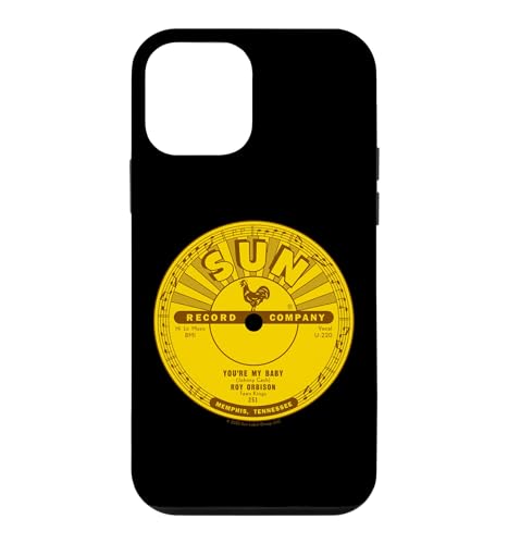 Sun Records X Roy Orbison You're My Baby ���R�[�h���[�x�� �X�}�z�P�[�X iPhone 12 mini �p