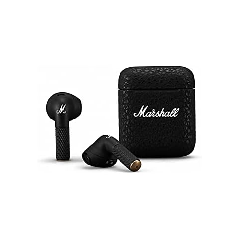 Auriculares intrauditivos Marshall Minor III Bluetooth Verdaderamente inalámbrico Negro Cover
