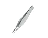 Gerade Splitterpinzette nach Feilchenfeld, geriefelt Anatomische Pinzette, extrafein, Feilchenfeld 8cm