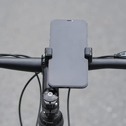 UPPEL Nuevo Soporte Teléfono Bicicleta 360 °Giratorio Motociclismo Universal Teléfono para Phone 12/Pro MAX, Galaxy S9 / S1/ Note 20 y Más 3.5"-7" Teléfono -2.1"- 3.5" Ancho - imagen 5