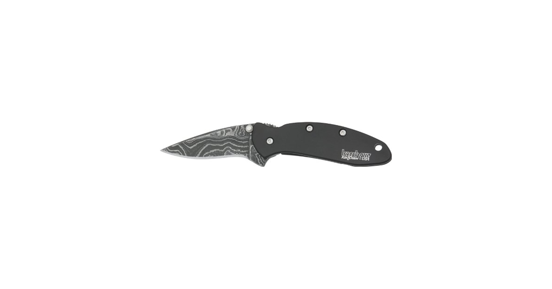 Amazon.com : Damascus Steel Clip Point Knife, Assisted