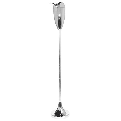 Smart Tray Telescopic Floor Stand Ashtray - Slim Design