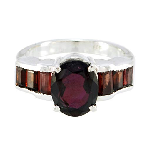 Bague en pierres précieuses multicolores pour garçons et filles