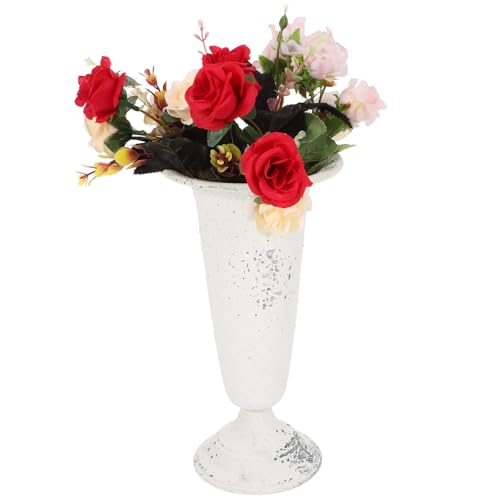 Maceta de hierro minkissy ideal como centro de mesa decorativo 8