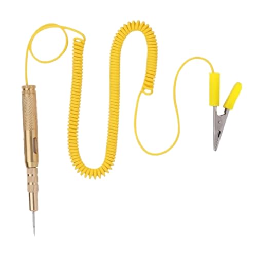 Voltmètre testeur circuit automobile 6V-24V avec lampe sonde test et stylo tension