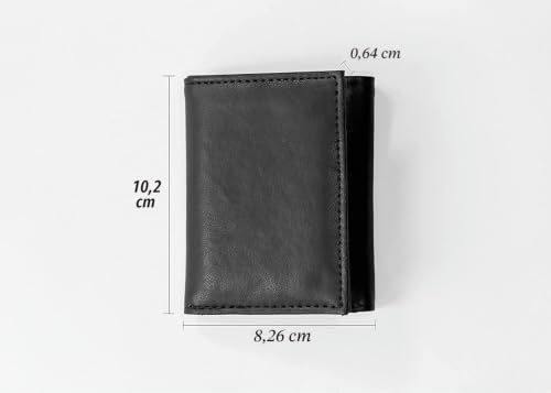 Rico Industries NBA Portefeuille à Trois Plis gravés au Laser Noir, Mixte Adulte, LETRI72001BK, Noir, 5.75 – vue 3