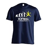 [アートワークスコウベ] ソフトボール Tシャツ 半袖 練習着 ドライ ソフトボールエボリューション ユニセックス XXXL ネイビー