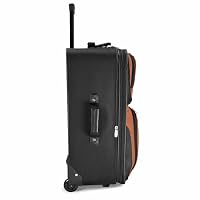 Travel Select Amsterdam Softside Expandable Luggage with Rolling Wheels, Orange, 4-Piece Set (15/21/25/29) — image 3