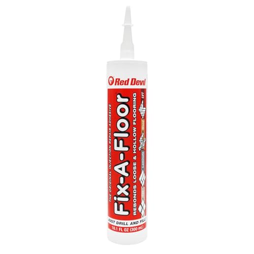 Fix-A-Floor Fix010 Reparatielijm, voor Losse en Holle Tegels, Extra Sterk, 300 ml, Wit
