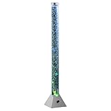 Lampentyp: Stehlampe LED Wassersäule Steh Leuchte 10 Deko-Fische Wohnraum Beleuchtung Stand Lampe