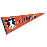 Illinois Fighting Illini Victory Badge Pennant
