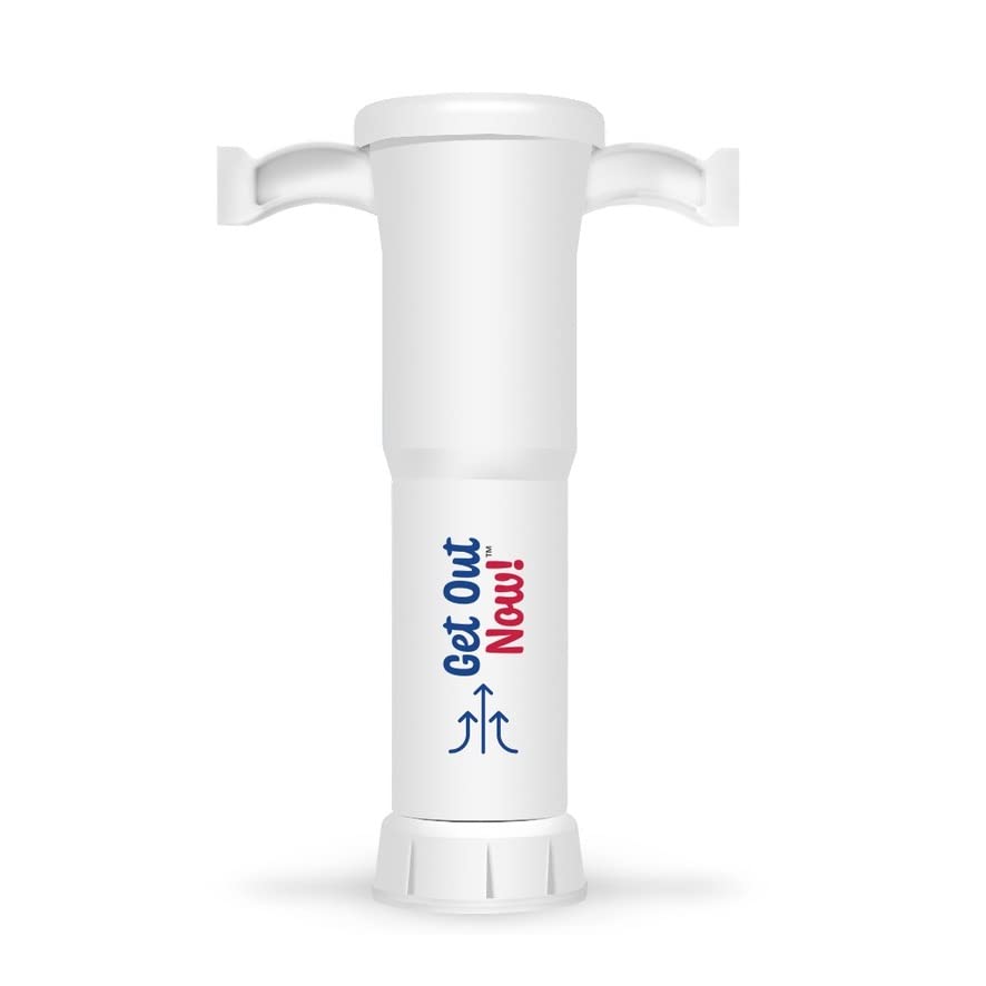 Get Out Now! Suction Device | Instant relief from mosquito/insect bites and stings (White)