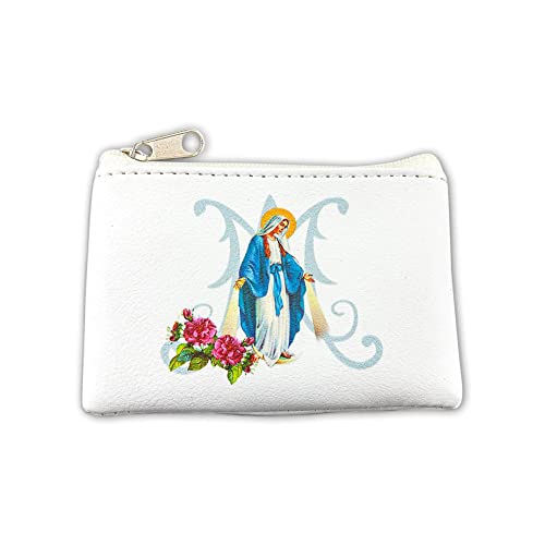 Fratelli Bonella | Pochette portarosario – in Ecopelle Bianco –...