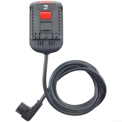 Adattatore per cavo batteria per marca A con per DEWALT e per Bosch 18 V agli ioni di litio per utensili, supporto per trapani, seghe, smerigliatrici, tosaerba con cavo esteso da 1,5 m (C)