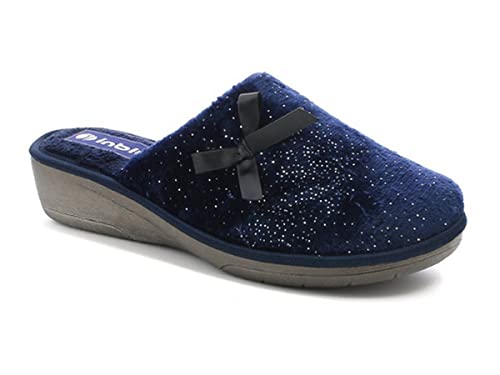 Inblu PANTOFOLE CON FIOCCHETTO e GLITTER CIABATTE