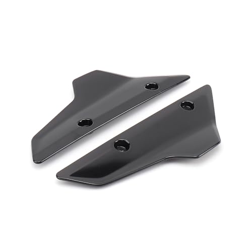 Motorcycle Front/Side Windshield Windscreen Acrylic Wind Deflector Spoiler Guard Fits for Honda XL750 TRANSALP XL 750 Transalp 2023 2024 (Front - Black)
