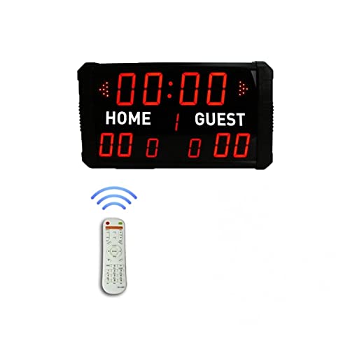 Marcador digital multideportivo interior con control remoto
