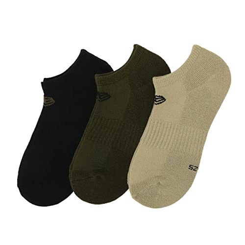 [�j���[�G��] �V���[�g�\�b�N�X SOCKS SHORT 3PAIRS MIL �u���b�N 27-29