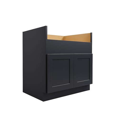 Lieeres Sink Cabinet, Farmhouse Sink Base Cabinet for Apron-Front Kitcehen