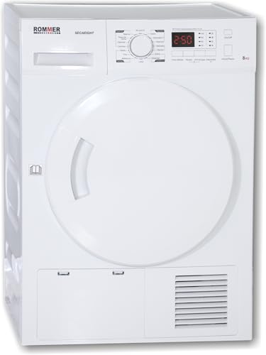 Secadora por condensación Rommer SECA-EIGHT 8 CONDENSER, capacidad 8 Kg,