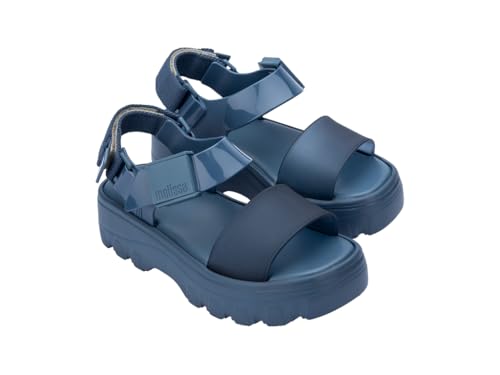 Image of Melissa Kick Off Platform Sandals for Women - Super Soft and Flexible Vegan Chunky Platform Sandal with Adjustable Straps and Open Toe Design