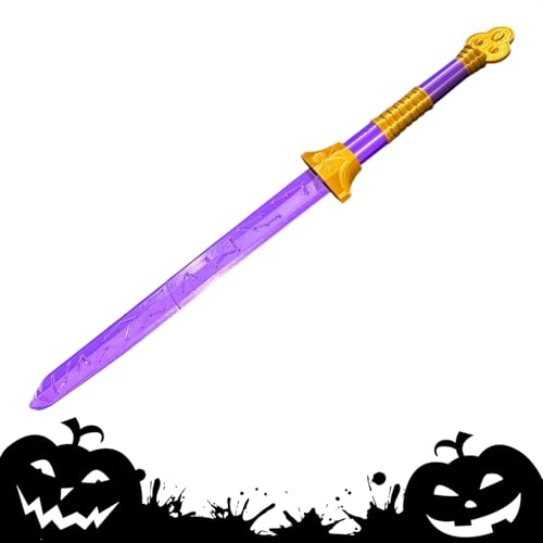 Générique Anime Cosplay Weapons Props, Épée de Costume de Cosplay Colorée, Accessoires de Costume CosplayHalloween, Épée Rétractable Imprimée En 3D, Accessoires de Costumes CosplayHalloween pour Fan