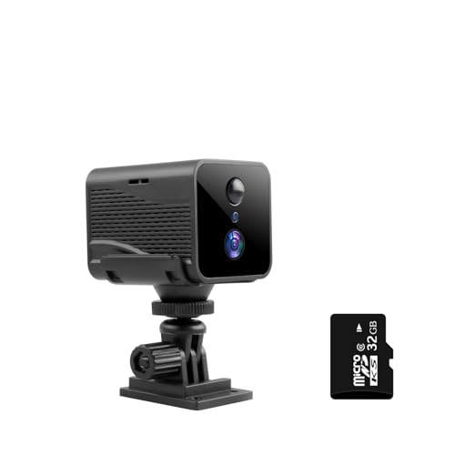 Anssipo 2K Wireless Indoor Camera with 32GB SD, Night Vision