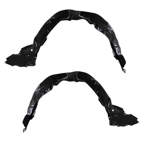 Image of TRQ Front Inner Fender Liner Set Compatible with 2009-2010 Lexus IS250 IS350 LX1248115 LX1249115