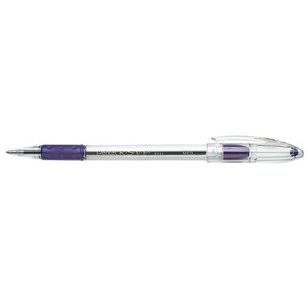 Pentel R.S.V.P. Ballpoint Pen, Medium Point, Violet Ink Category (BK91-V) 12 Pk