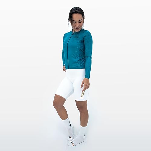 Camisa de Ciclismo Feminina Sport Márcio May Manga Longa Positive