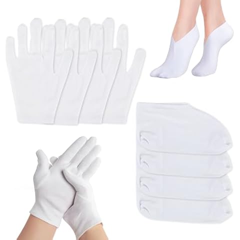 Moisturising Socks & Gloves Set for Dry Skin Cover
