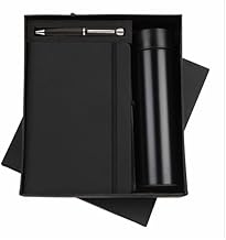 Tempt - 3 In 1 Corporate Gift Set With Diary Notebook, Pen, And Temperature Water Bottle, Gift Set Combo