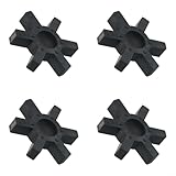 L190 Spider Insert For Lovejoy L-Jaw Coupling, Flexible 113Mm Diameter, 22Mm Thick, Jaw Coupling Insert For TB Woods Industrial Machinery Drives, Conveyor Pumps, Rotating Equipment(4 pcs)