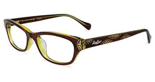 Lunettes LUCKY BRAND SWIRL marron 53mm, monture optique de haute qualité
