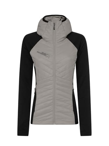 Chaqueta Rock Experience Eco Manitoba para mujer cortavientos e impermeable de trekking