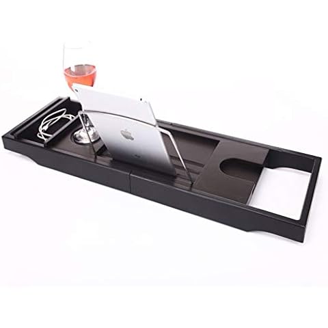 GX&XD Black Wooden Bath tray Cover