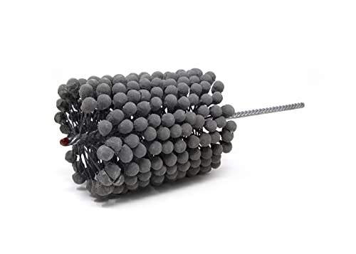 Image of Brush Research GBD414180Z25 FLEX-HONE, 4-1 /4 inch (108mm) Diameter, 180 Grit, Zirconia Alumina #1525, for Low Carbon to Medium Carbon Steels, Stainless Steel and Cast Iron