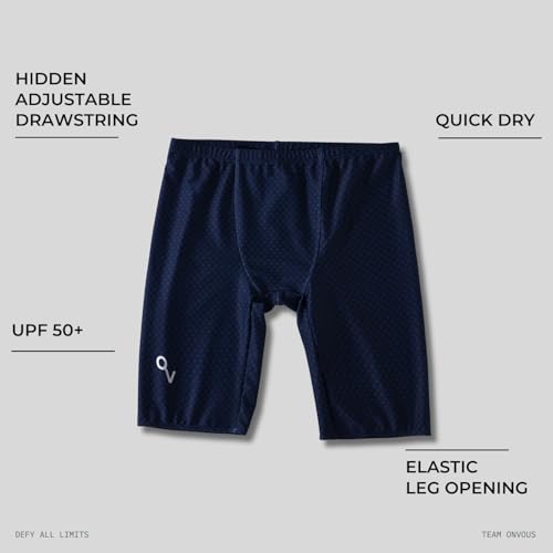 Onvous Swim Jammers for Men | Men's Athletic Swimwear Jammer | Mens Jammer for Swimming | Mens Swim Jammers Size 28-38