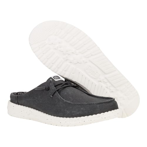 Image of HEYDUDE Women's Wendy Slip Mule Classic | Lightweight Women's Slip-On Shoes | Comfortable & Casual Everyday Footwear