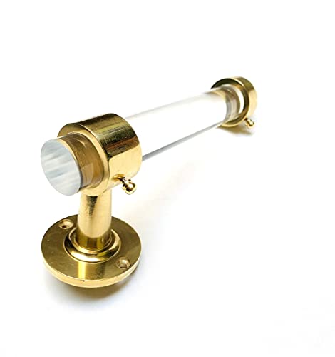 Title: Modernhomecor Lucite Toilet Paper Holder – Wall-Mount Tissue Roll Holder Made From Heavy-Duty & Rust-Proof Brass, Acrylic Material With Lacquered Finish For Bathroom - 7.09 X 2.17 X 3.15 Inches #TOP4
