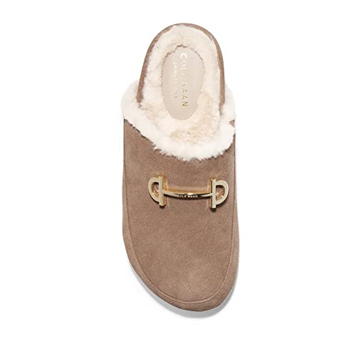Cole Haan Women's Modern Classics Ada Mule Loafer, Light Whiskey Noble Suede, 9 #TOP4
