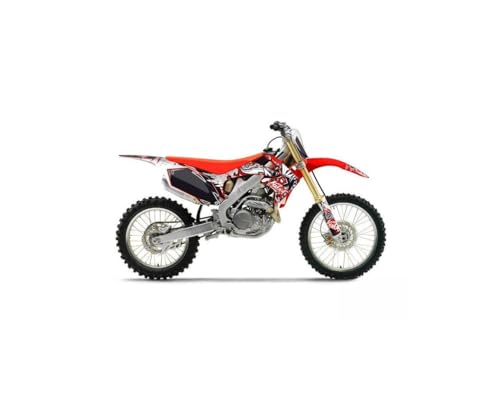 Kit déco Honda 125 CR Kutvek Demon stickers motocross graphisme tuning