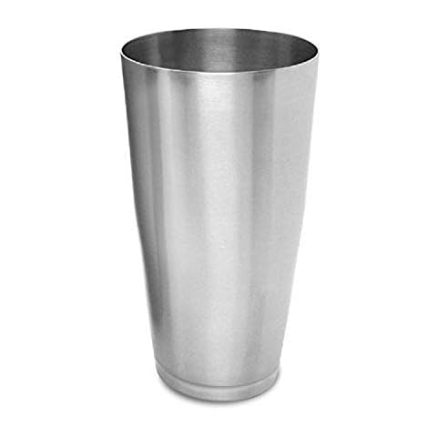 Co-Rect Stainless Steel Shaker Brushed with Weighted Base, 28 oz., Brushed Cover