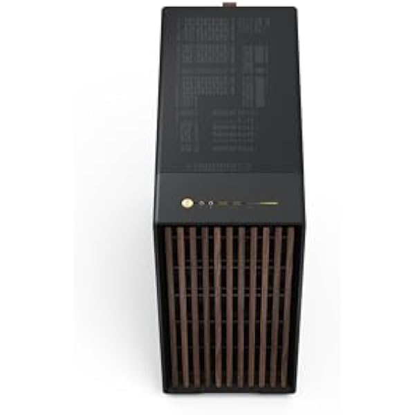 Реверсивный корпус для ПК Fractal Design North XL RC Charcoal Black - 3 вентилятора 140 мм в комплекте - USB Type C - ATX Full Tower Case