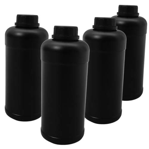 CIYODO Professional Plastic Bottles 1000ml Storage Bottles for Ink Chemicals Samples