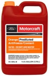 Ford Genuine VC-3-B Orange Concentrated Antifreeze/Coolant - 1 Gallon